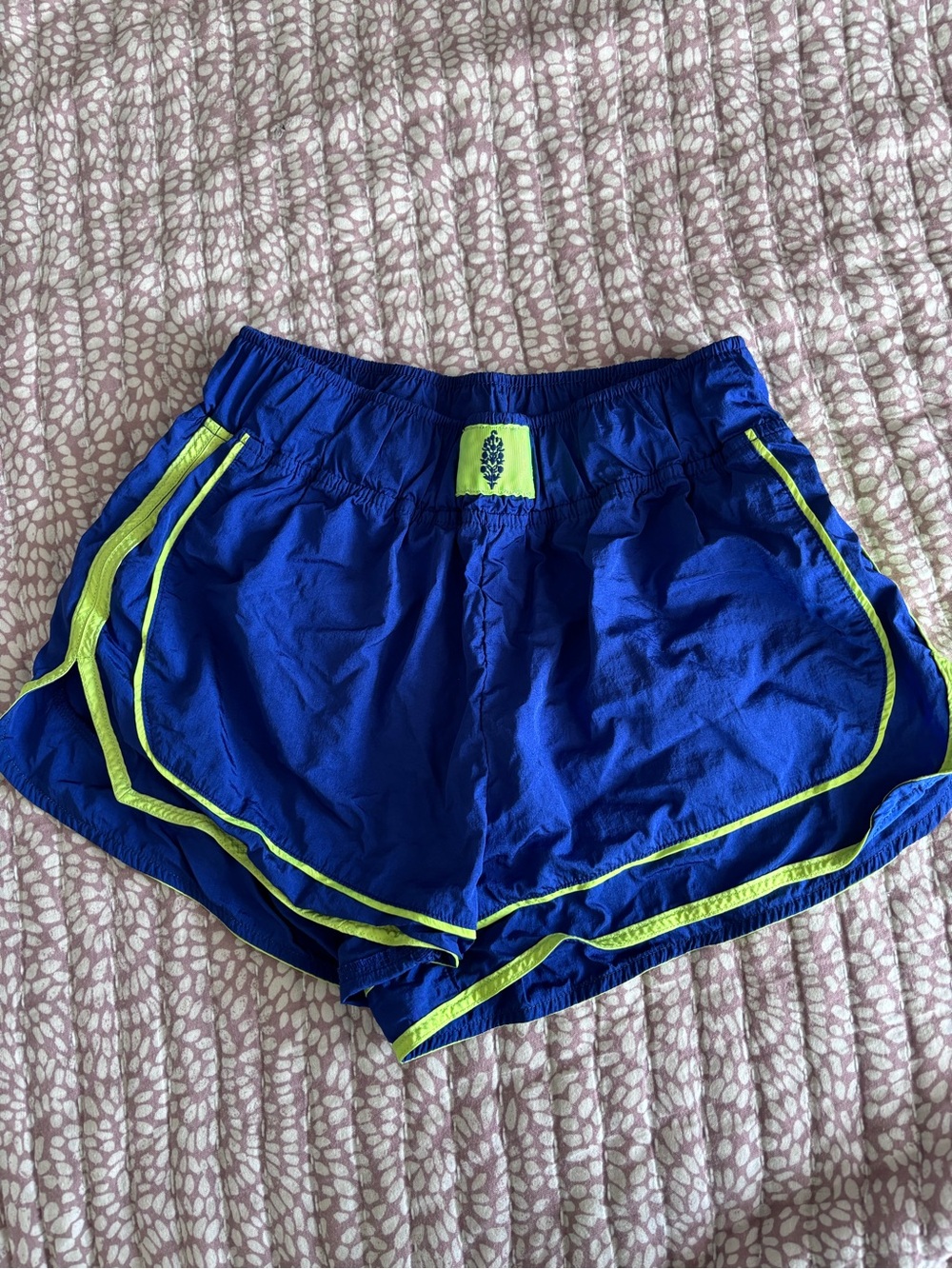 Free People Movement Varsity Blues Shorts